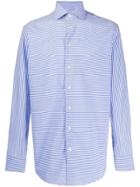 Etro Striped Fitted Shirt - Blue