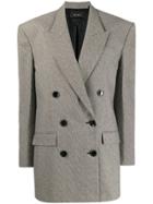 Isabel Marant Eladim Blazer - Grey