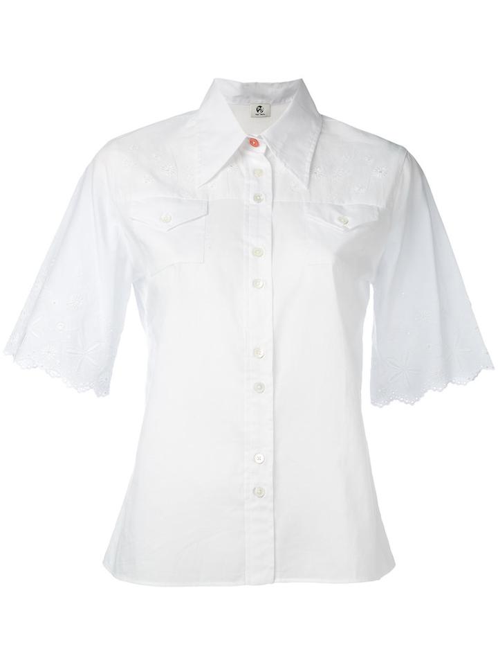 Ps By Paul Smith - Shortsleeved Shirt - Women - Cotton - 44, White, Cotton