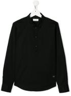 Paolo Pecora Kids Teen Long-sleeved Shirt - Black