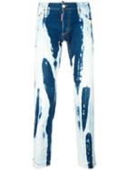 Dsquared2 Clement Bleached Jeans, Men's, Size: 46, Blue, Cotton/spandex/elastane/polyester