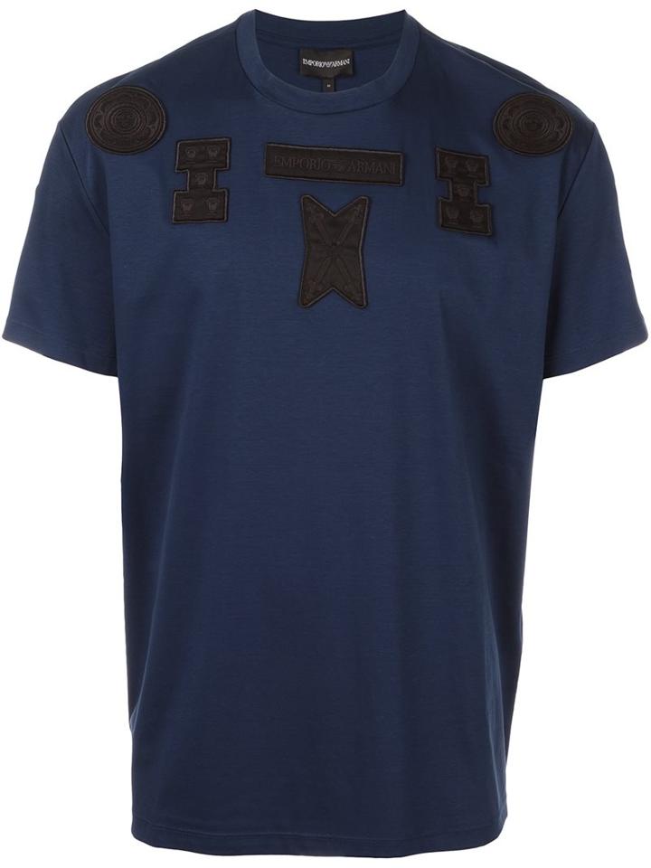 Emporio Armani Patch Detail T-shirt