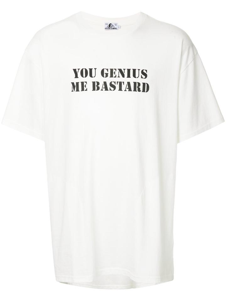 Hysteric Glamour You Genius T-shirt - White