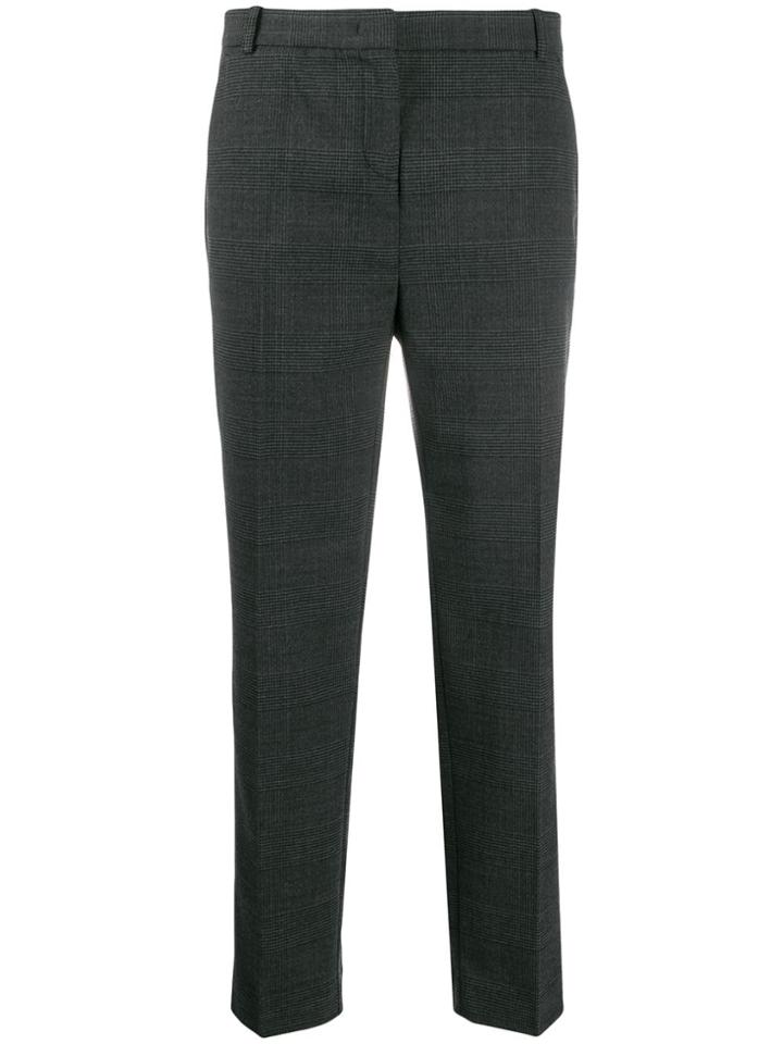 Pinko Checked Trousers - Black