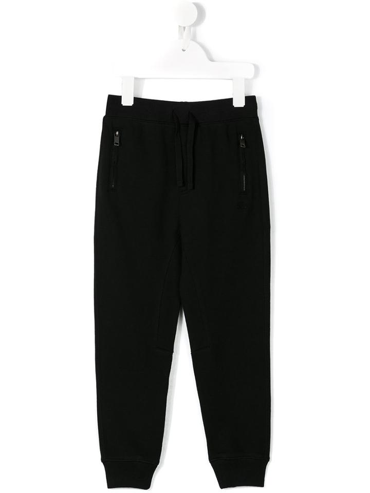 Burberry Kids Classic Sweatpants, Boy's, Size: 6 Yrs, Black
