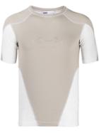 Gmbh Two Tone Slim Fit T-shirt - Neutrals