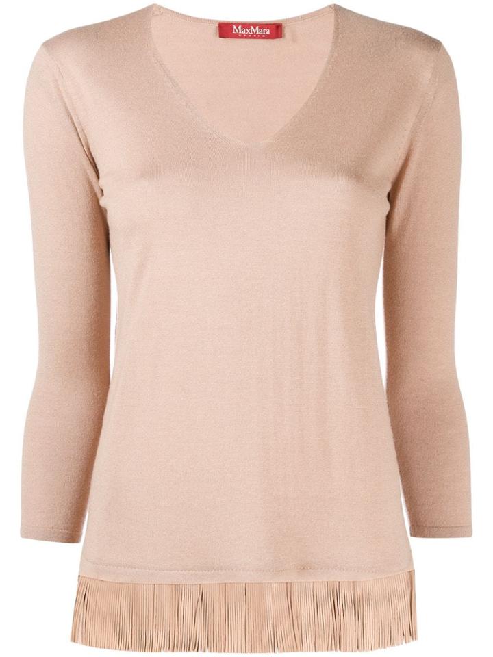 Max Mara Studio Polder Top - Neutrals