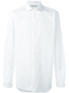 Neil Barrett Classic Shirt, Men's, Size: 43, White, Cotton