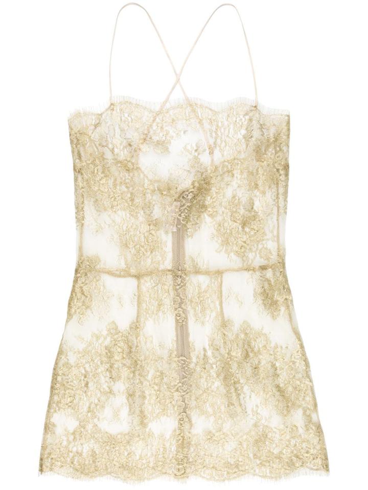 Gilda & Pearl Harlow Short Slip - Metallic