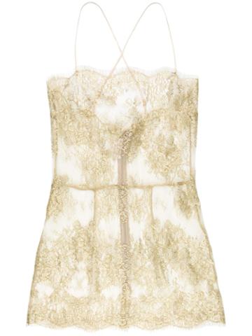 Gilda & Pearl Harlow Short Slip - Metallic