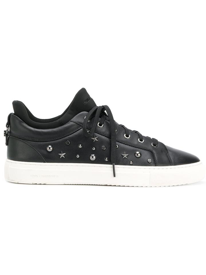 Karl Lagerfeld Studded Sneakers - Black