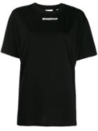 Burberry Slogan Print T-shirt - Black