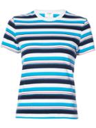 Re/done - Striped T-shirt - Women - Cotton - M, Blue, Cotton