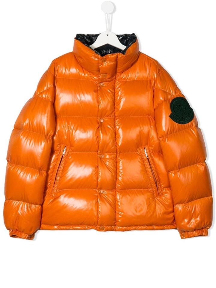 Moncler Kids 418900568950320t - Yellow & Orange