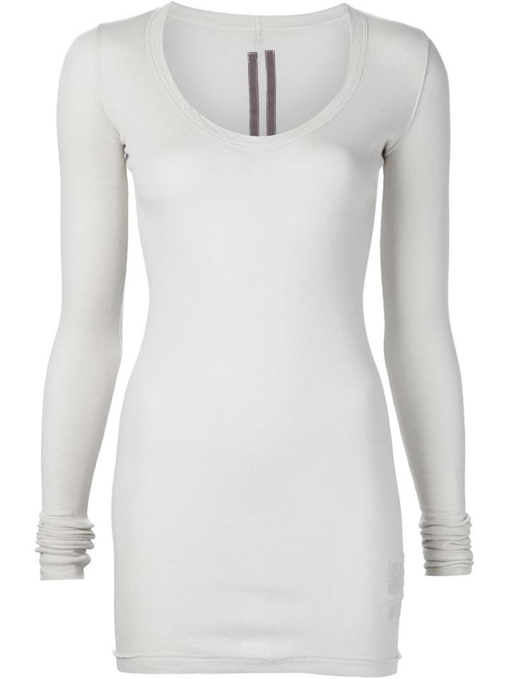 Rick Owens Drkshdw Ribbed V-neck T-shirt
