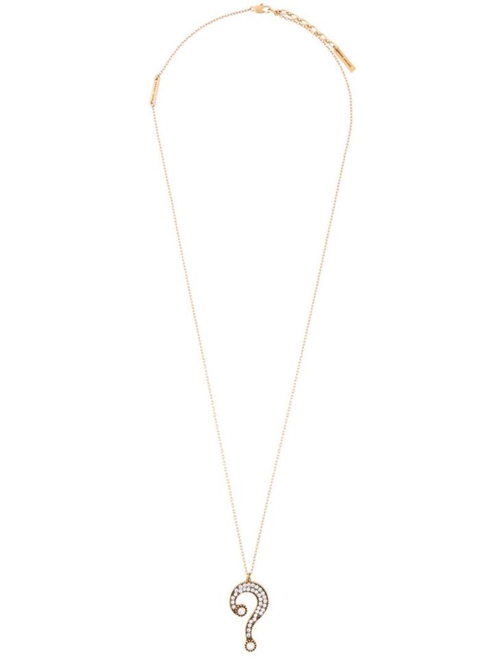 Marc Jacobs Question Mark Pendant Necklace