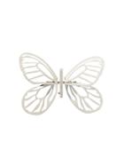 Golden Goose Deluxe Brand Butterfly Motif Brooch - Metallic