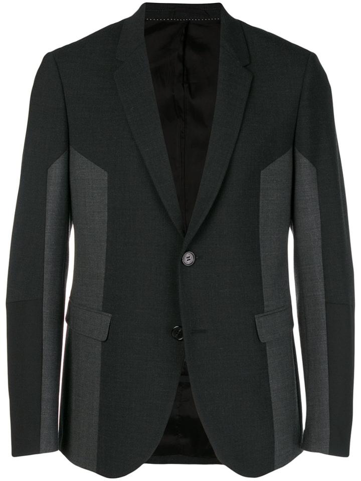 Neil Barrett Classic Single-breasted Blazer - Blue