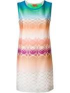 Missoni Patterned Knit Dress, Women's, Size: 40, Rayon/silk/spandex/elastane