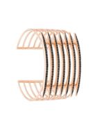 Shaun Leane Quill Black Spinel Cuff - Gold