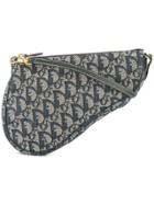 Christian Dior Pre-owned Trotter Saddle Handbag - Blue