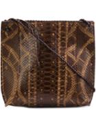B May Textured Cross-body Bag, Women's, Brown