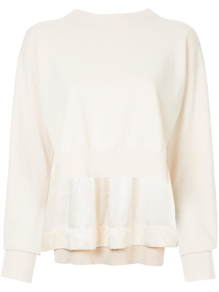 Joseph Cropped Sweater - Brown