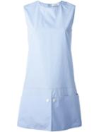 Courrèges Button Panel Shift Dress