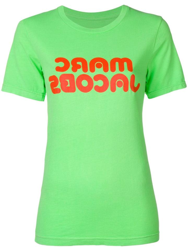 Marc Jacobs Logo Print T-shirt - Green