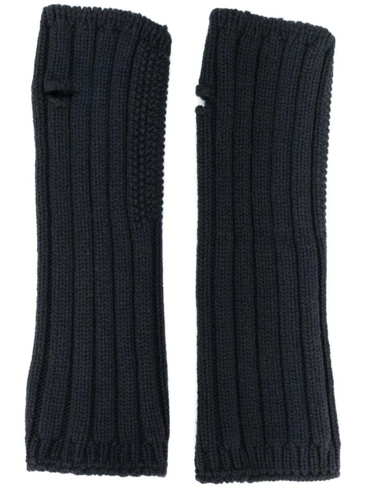 Holland & Holland Knitted Mittens - Grey