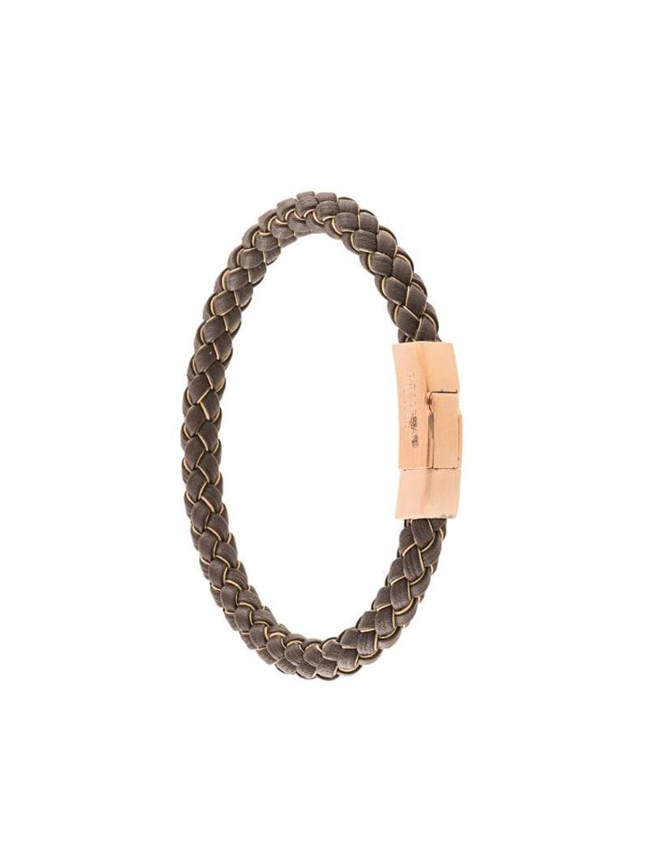 Tateossian Click Tocco Bracelet - Brown