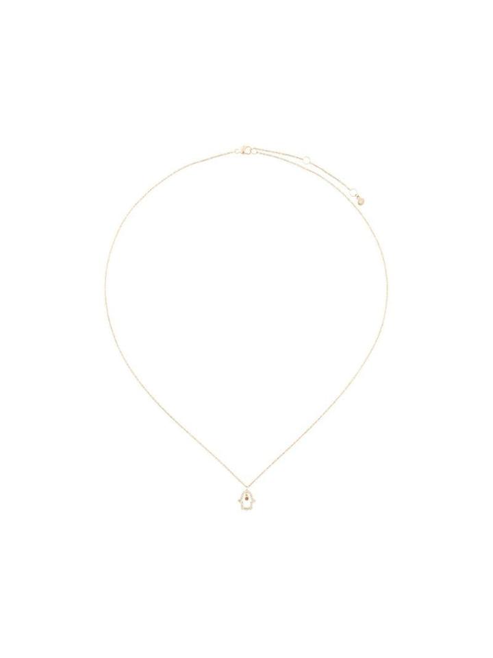 Astley Clarke Hamsa Fine Biography Diamond Pendant Necklace - Yellow