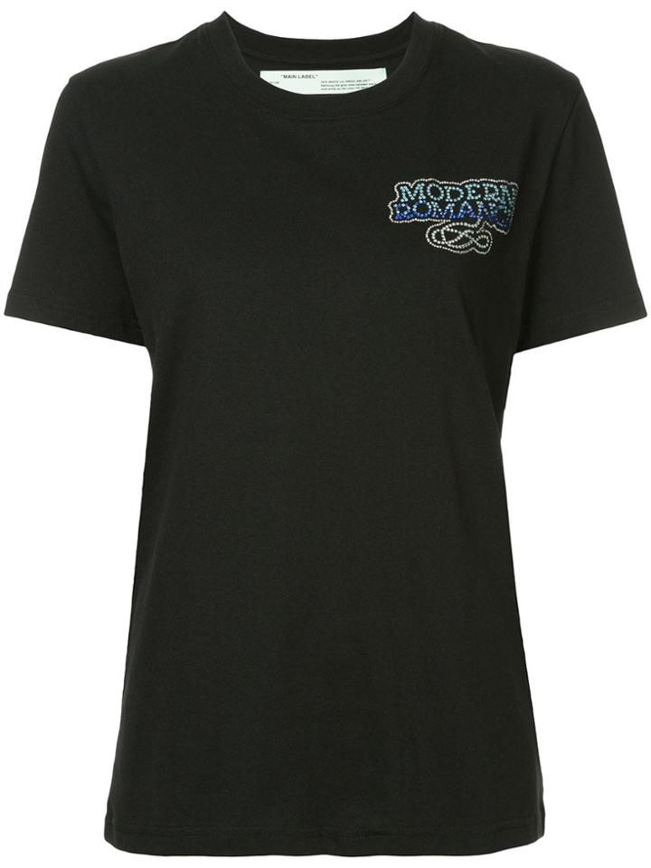 Off-white 'modern Romance' T-shirt - Black