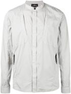 Stone Island Shadow Project - Long Sleeve Shirt - Men - Cotton/polyamide - M, Grey, Cotton/polyamide
