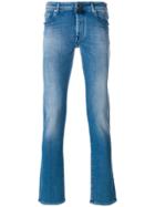 Jacob Cohen Long Straight Leg Jeans - Blue