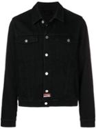 Kenzo Embroidered Denim Jacket - Black