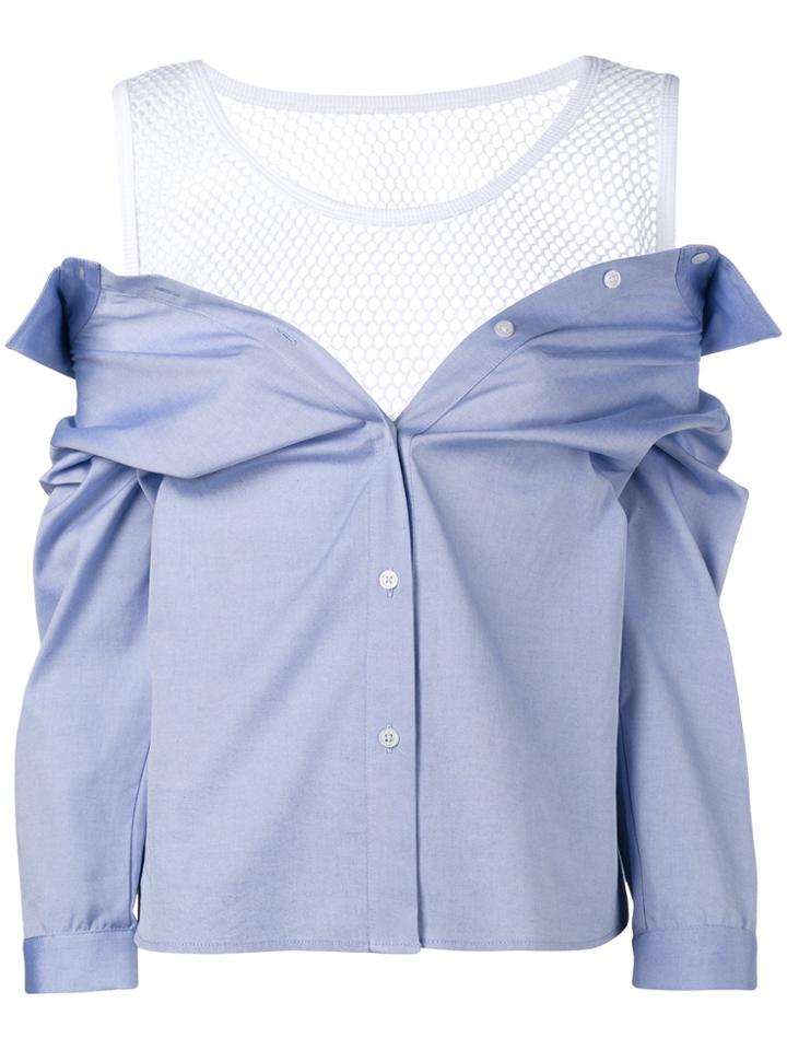 Sandy Liang Devlin Shirt - Blue