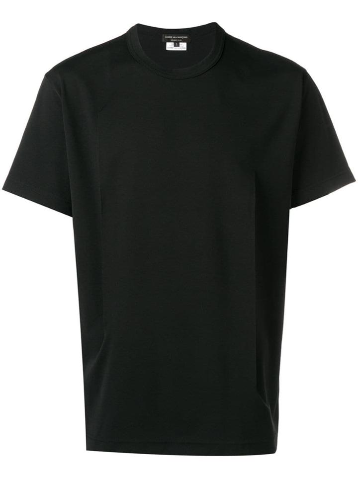 Comme Des Garçons Homme Plus Slashed Crew Neck T-shirt - Black