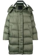 Ermanno Scervino Oversized Padded Coat - Green