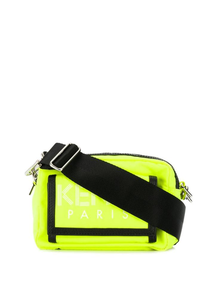 Kenzo Logo Shoulder Bag - Yellow