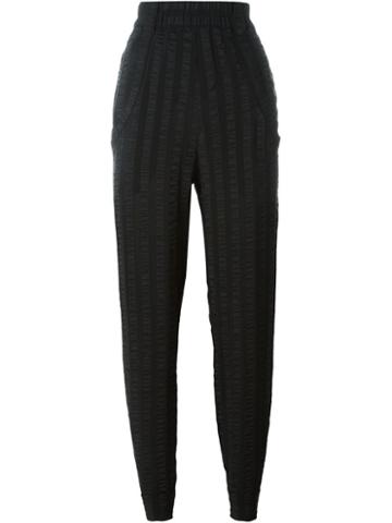 Veronique Leroy Textured Tapered Trousers