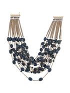 Rosantica Layered Necklace - Blue