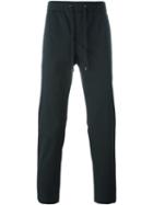 Dolce & Gabbana Slim Fit Trousers, Men's, Size: 52, Black, Cotton/spandex/elastane/virgin Wool