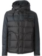 Moncler 'ryan' Padded Jacket, Men's, Size: 4, Grey, Feather Down/polyamide/wool