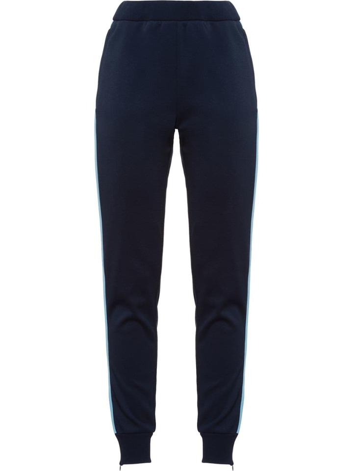 Prada Technical Jersey Trousers - Blue