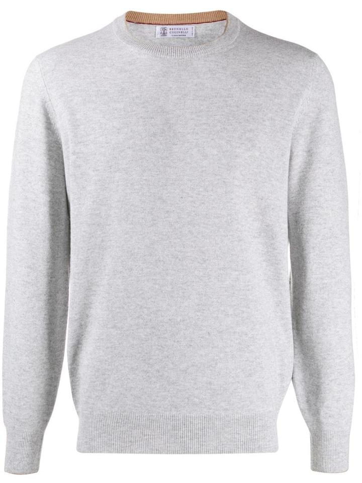 Brunello Cucinelli Crew-neck Sweater - Grey