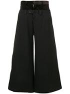Yohji Yamamoto Pre-owned Double Layer Trousers - Brown