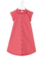 Amelia Milano Shortsleeved Shirt Dress, Girl's, Size: 6 Yrs, Pink/purple