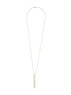 Lanvin Long Bar Necklace - Gold