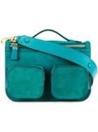 Anya Hindmarch Ripley Cross Body Bag, Women's, Green, Leather